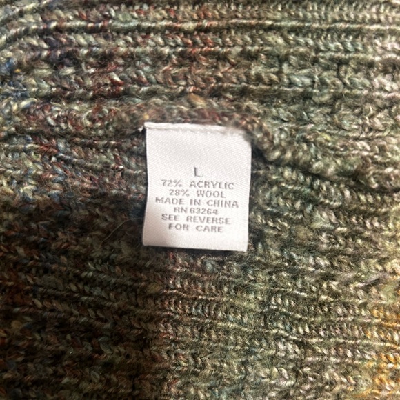 Dress Barn Chunky Wool Blend Cardigan - Picture 6 of 6